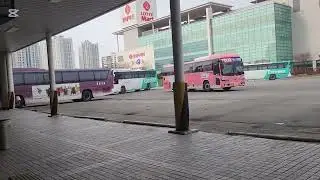 경기고속 뉴 프라임 안산터미널 진입,발차