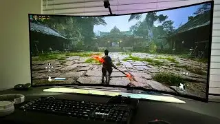 INSANE Graphics! Black Myth Wukong on a 2024 LG UltraWide OLED | LG45GS96QB Gameplay Part 1/2
