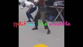 Split in  the middle jamaican  vershion