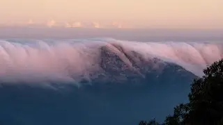 Victorian High Country Waterfall Clouds (Orographic Cloud)