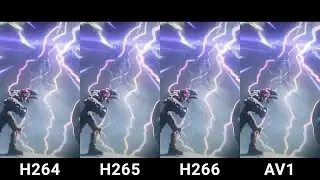 H.264 vs H.265 vs H.266 vs AV1 - Comparison
