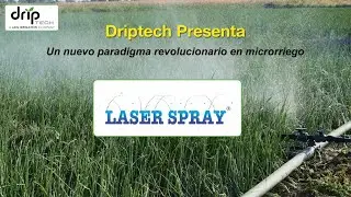 Spanish | Laser Spray (Rain Pipe / Rain Hose). Un nuevo paradigma revolucionario en microrriego.