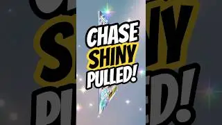CHASE SHINY PULLED!  #pokemonshorts #shorts #pokemon