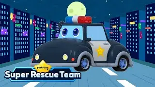 Police Car 🚔 | Meet Roger! Our Brave Police Car | Pinkfong Super Rescue Team - Kids Songs & Cartoons