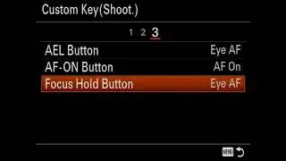 Quick Sports Settings for Sony A9 and FE400GM lens
