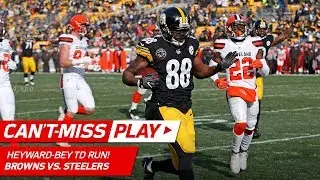 Heyward-Bey Finishes Off Drive w/ Huge TD vs. Cleveland! | Can't-Miss Play | NFL Wk 17