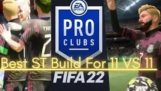 FIFA 22 | PRO CLUBS | BEST COMPETITIVE ST BUILD  #proclubs #bestbuild #beststbuild #fifa #fifa22