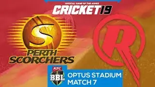 Big Bash T20 League Match #7 - Perth Scorchers Vs Melbourne Renegades - Cricket 19 Prediction [4K]