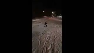 Ensimm&auml;ist&auml; kertaa laskemassa Vihti Ski Centeriss&auml;!