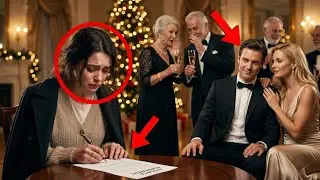 She Signs the Divorce Papers in Tears at Christmas party&mdash;Not Knowing She Is the Billionaire&rsquo;s..
