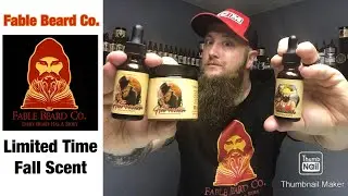 Fable Beard Company Limited Time Fall Scents | Monthly Subscription Box