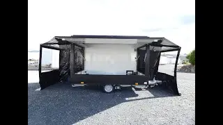 Verkaufsanhänger Marktstand Marktwagen Verkaufsstand 350cm mit Mover