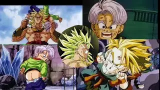 [kid trunks X Old broly] part 2