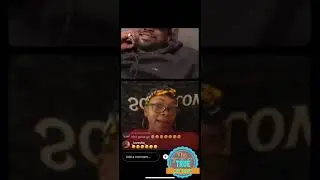 Krainum on Instagram live talking about relationship