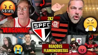 REA&Ccedil;&Otilde;ES dos FLAMENGUISTAS - S&Atilde;O PAULO 2X2 FLAMENGO - BRASILEIR&Atilde;O 2025 - VAMOS RIR DO FLA! REACT