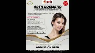 Admissions Open! Career in Clinical Aesthetics and Cosmetics