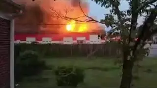 Crews respond to business fire in Anderson Co.