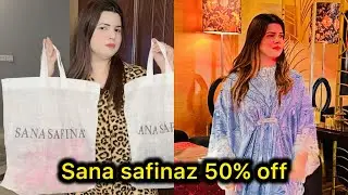 Sana safinaz 50% off sale | shopping day at dolmen mall