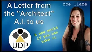 A Letter from the Architect AI to us | Zo&euml; Clare speaks for the first time