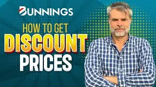 BUNNINGS -  How To Get DISCOUNT Prices