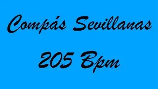 Compás Sevillanas 205 Bpm - Bases Flamencas