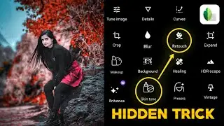 Snapseed New Trick Cool Red Tone Photo Editing 🔥| Snapseed Face Smooth Best Photo Editing