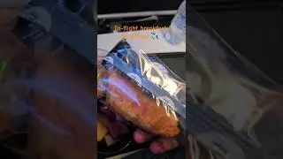 Breakfast at 35,000 ft ✈️🍳 #breakfast #abudhabi #food #indianvlogger