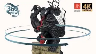 Venom Custom Statue Review ! | 360 Detail of 1/4 Scale Marvel Resin