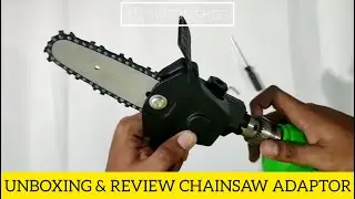 Review Adaptor Bor to Chainsaw 4