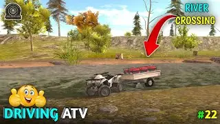 Cargo Delivery With Atv Bike 😃| Russian car driver uaz hunter gameplay video|#22