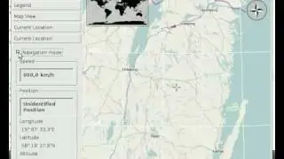 New GUI for GPS system in Marble