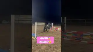 F&ouml;rsta av&aring;kning p&aring; flera &aring;r 😱😱 #rider #horse #equestrian #horses #pony #horseriding #jumping