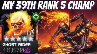 MAXED OUT GHOST RIDER Rank Up & Gameplay - My First 5 Star Ever, FINALLY Ranked Up!!!