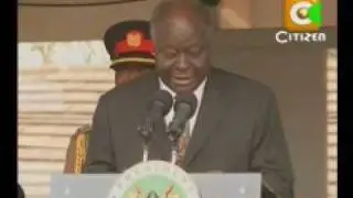 Kibaki Urges Police to Cooperate