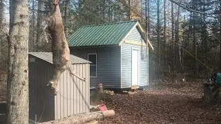 Full week trip to the trappers cabin to do some trapping and archery hunting.