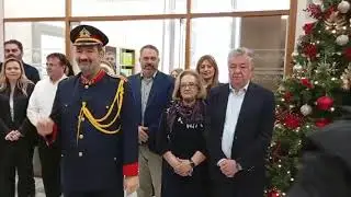 Η Φιλαρμονική σκόρπισε γιορτινή διάθεση σε Δημαρχείο, Περιφέρεια και κεντρικούς δρόμους της πόλης
