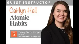 Atomic Habits Applied with Caitlyn Hall