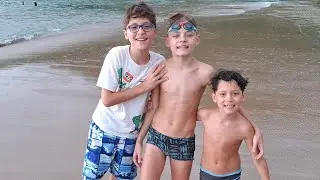 Correndo na Praia Deserta / Quem vai vencer?