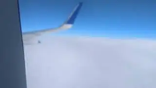 Flying above clouds!
