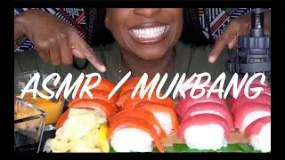 NIGIRI SUSHI + *MY STALKER STORYTIME*..!! 😱  (MUKBANG)