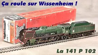 Ça roule sur Wissenheim - La 141 P 102 Jouef (Champagnole)