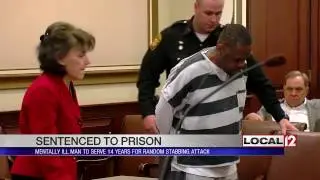 Man sentenced for random downtown stabbing attack