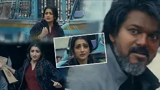 Leo Movie Thalapathy Market Fight Scene | Leo | Vijay | Trisha Krishnan |@tfccomedyexpress