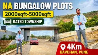 Biggest NA Bungalow Plotting Township Near Bavdhan Pune Maharashtra. Plots 2000-5000 sqft.9422892656