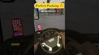 Perfect Parking 🅿️🚍 | Bus Simulator Ultimate #bussimulatorultimate #drivingskills #shorts