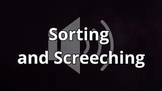 Sorting and Screeching Clothing Rack Sound Effect