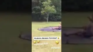 🤣 Alabama Redneck Summers 😂 #shorts #hilarious #comedy #outdoors #summerfun