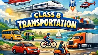 Transportation and Tourism 🚆✈️ | Class 8 SST Geography | CBSE RBSE Chapter