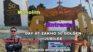 VISITED TO ZAKHO BAPTIST CHURCH CUM STUDENTS UNION 50TH JUBILEE#@Tingshe Wang's & @ Jolly wangsu 