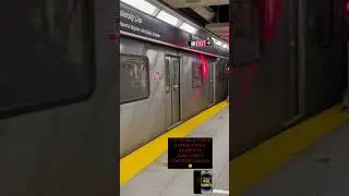 TTC Subway Train Enters Union Station on the University Line in Downtown Toronto Canada #ttc